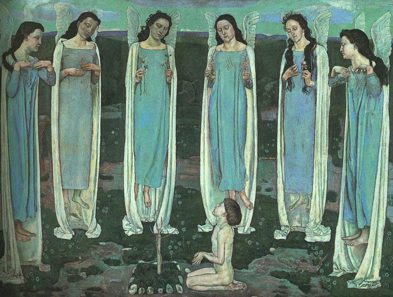 Ferdinand Hodler The Chosen One oil painting picture